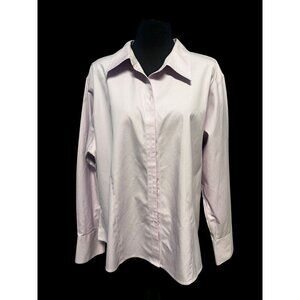 Gold Label Investments Button-Up Shirt Women’s Pink Size 20W